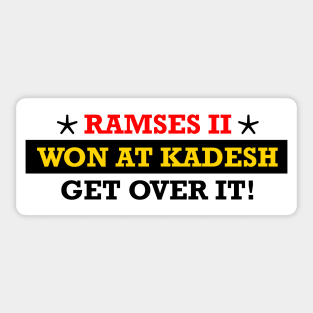 Ramses Won Sticker